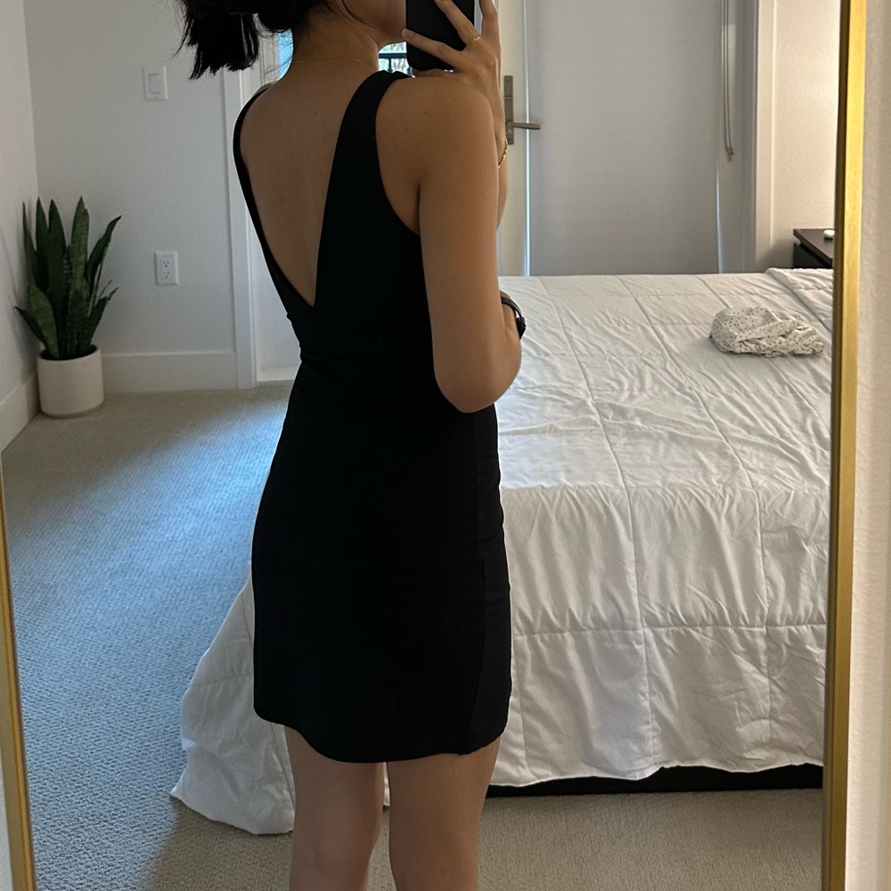 Nasty Gal Slit Mini Dress - Picture 2 of 8